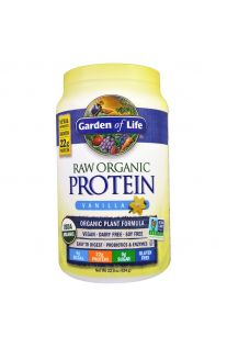 Garden of Life, RAW Organic Protein, Organic Plant Formula, Vanilla, 22 oz (624g)